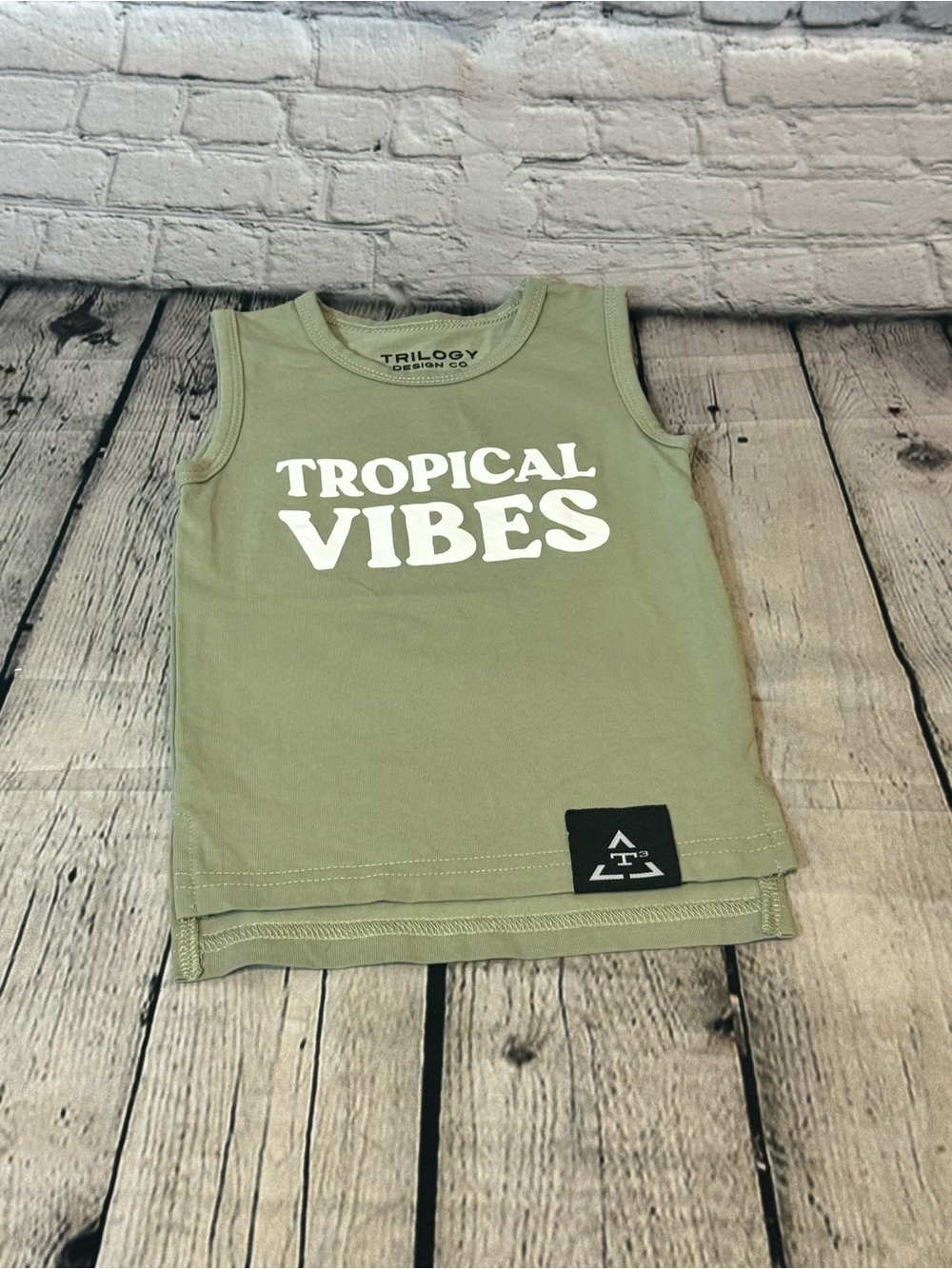 Trilogy Design Co Tropical Vibes Baby Tank Top
